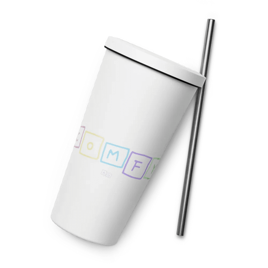 Comfy AG Racoon Insulated Tumbler with a Straw product image (133)
