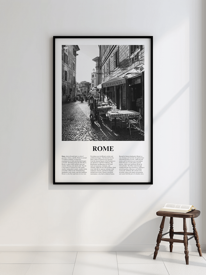 Rome 05 Newspaper Poster product image (8)