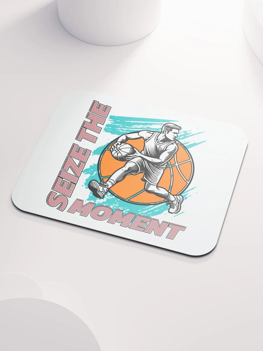 Seize the Moment Basketball Mouse Pad product image (3)