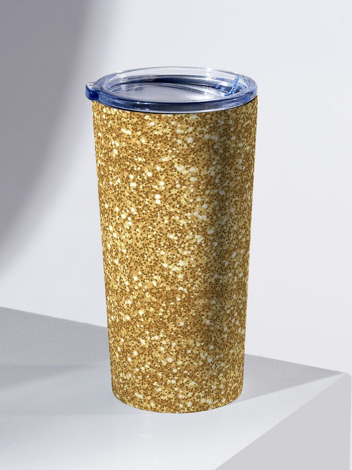 Golden Glitz 20oz Stainless Steel Tumbler product image (2)