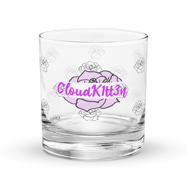 Rose Logo Rocks Glass product image (1)