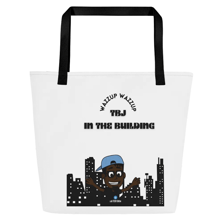 TBJ Large Tote Bag w/ Pocket product image (2)