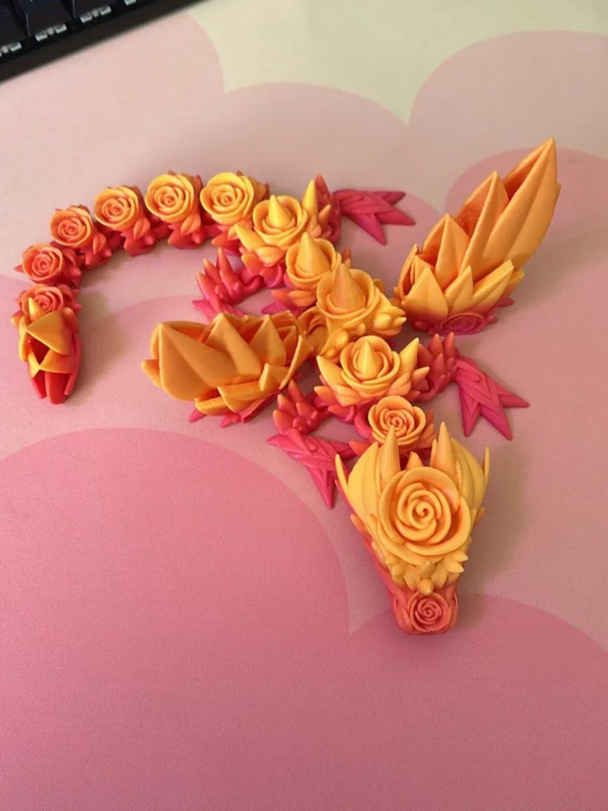 Rose Dragon Fidget Toy (LARGE) product image (2)