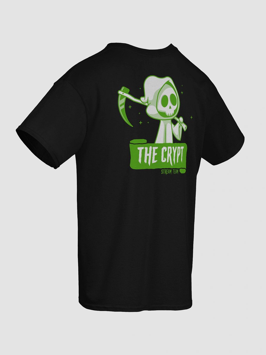 The Crypt Stream Team - Unisex Pocket Print Tee (lime) product image (46)