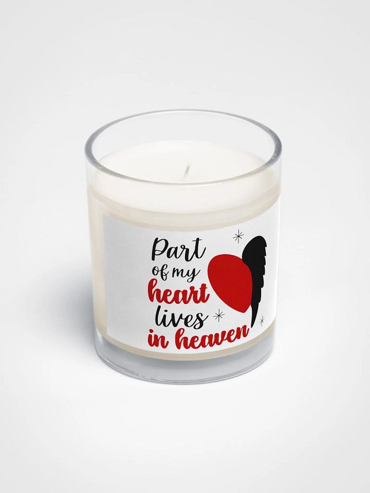 Part of my heart lives in heaven Soy Wax Candle product image (2)