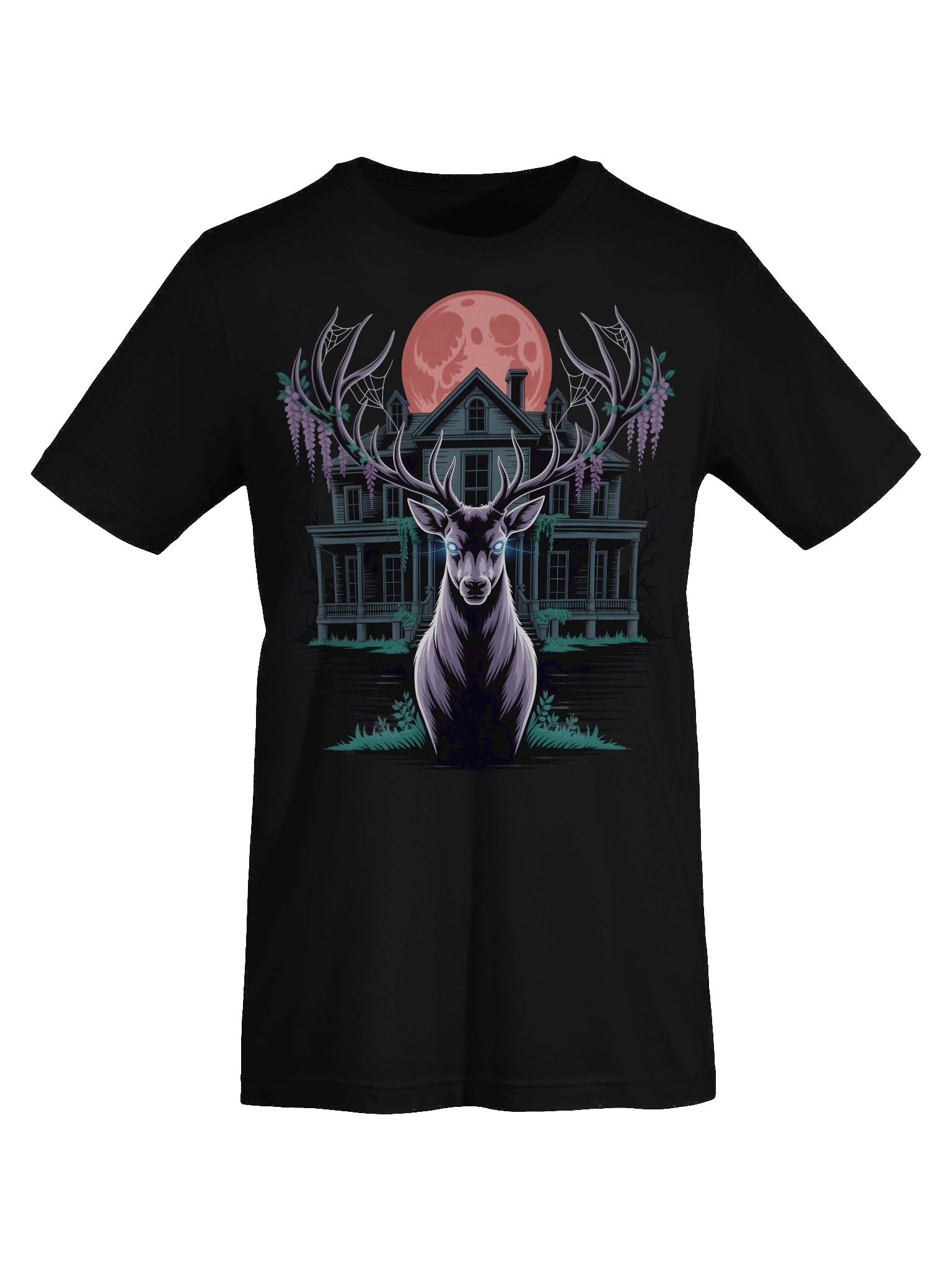 Mystical Antler Mansion T-Shirt product image (14)