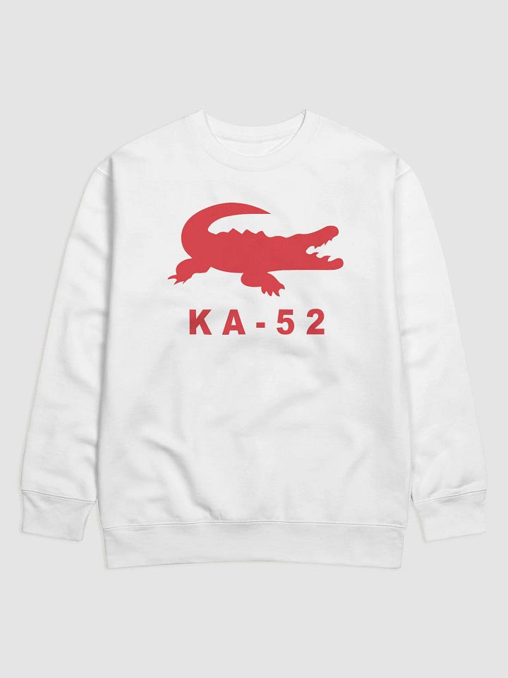 KA-52 Red Crocodile Silhouette Sweatshirt product image (1)