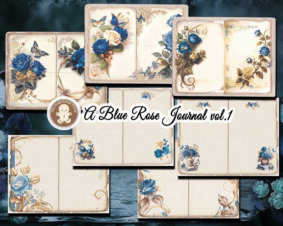 A Blue Rose Journal vol.1 The Journal Digital kit product image (5)