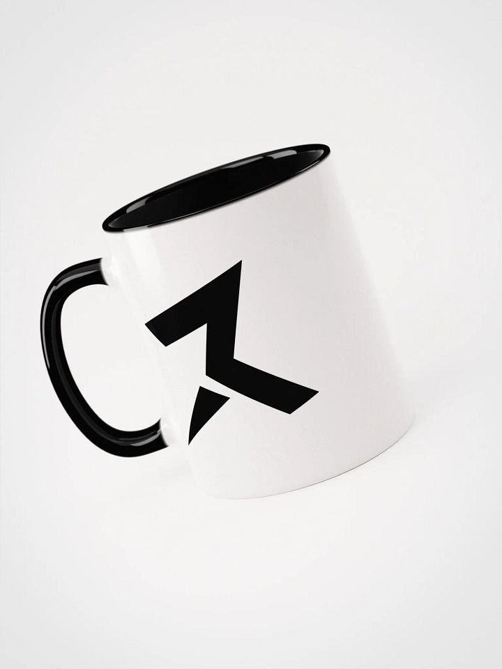 BLACK & WHITE "R" MUG product image (1)