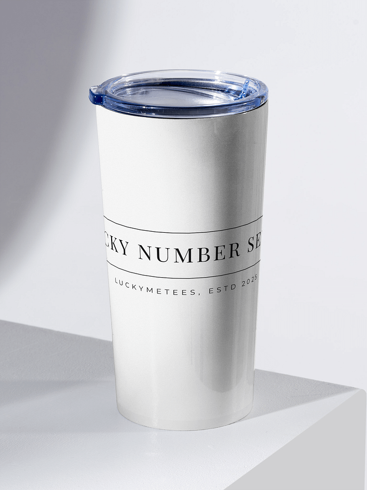 Lucky Number Seven Stainless Steel Tumbler product image (2)