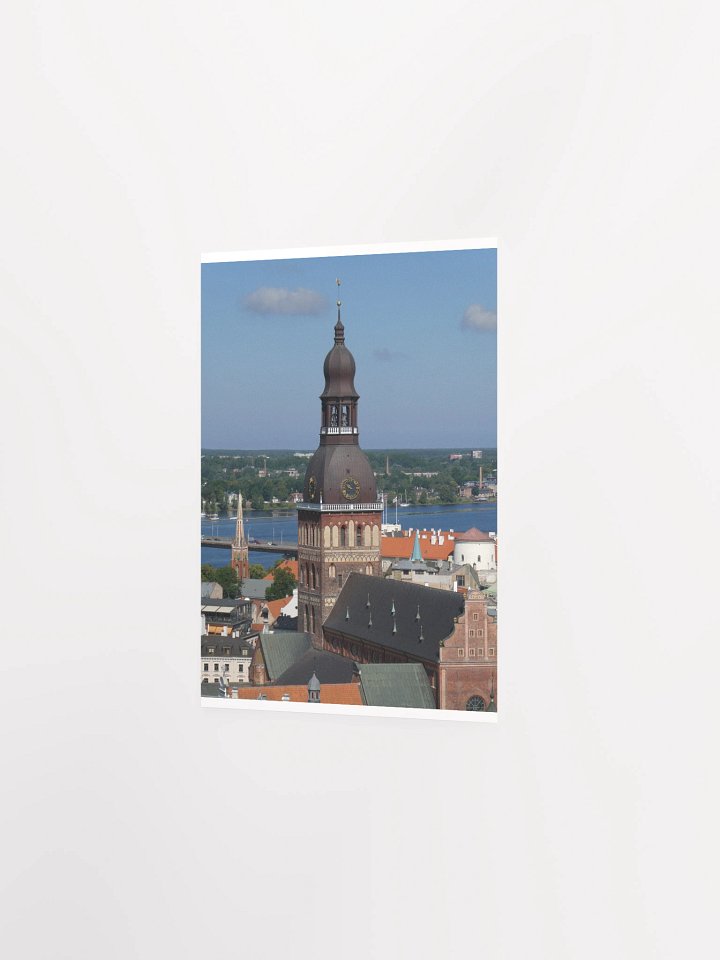 Riga - Riga Cathedral and Old Town rooftops from St. Peters Church Tower - print/poster- Print/Poster product image (7)