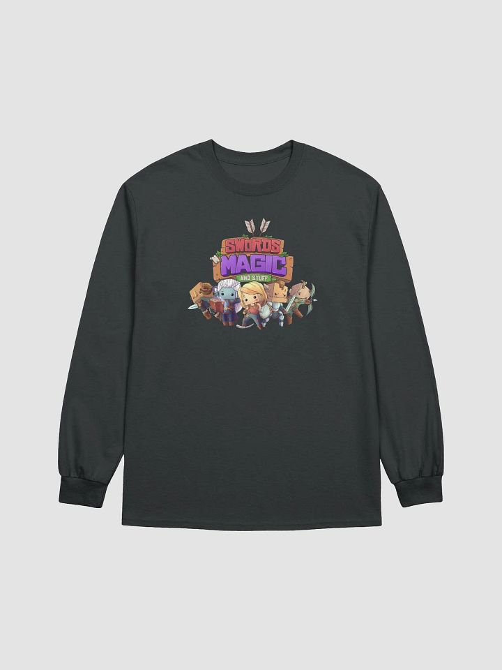Swords 'n Magic and Stuff Character Logo Long Sleeve Shirt product image (1)