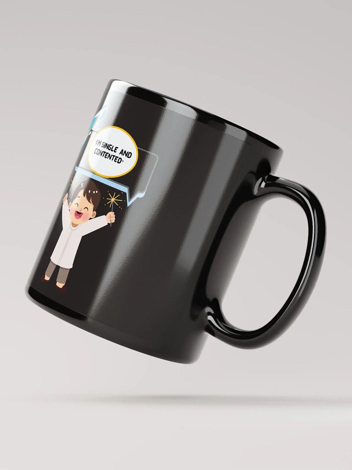 Contented and Single Mug product image (3)