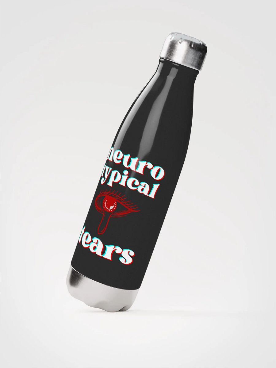 NEUROTYPICAL TEARS stainless steel water bottle product image (2)