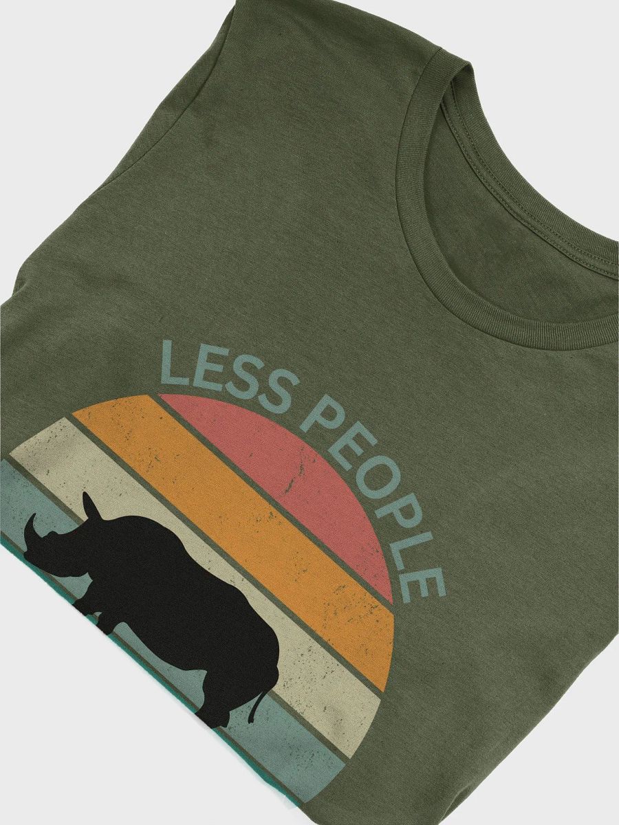 Less People More Rhinos T-Shirt product image (4)
