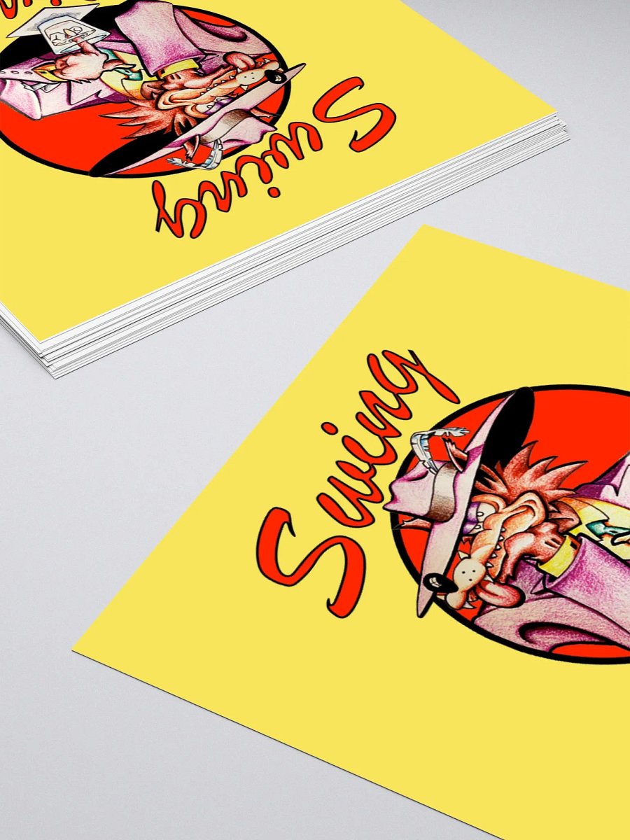 Swing Time Wolf Sticker Set product image (11)