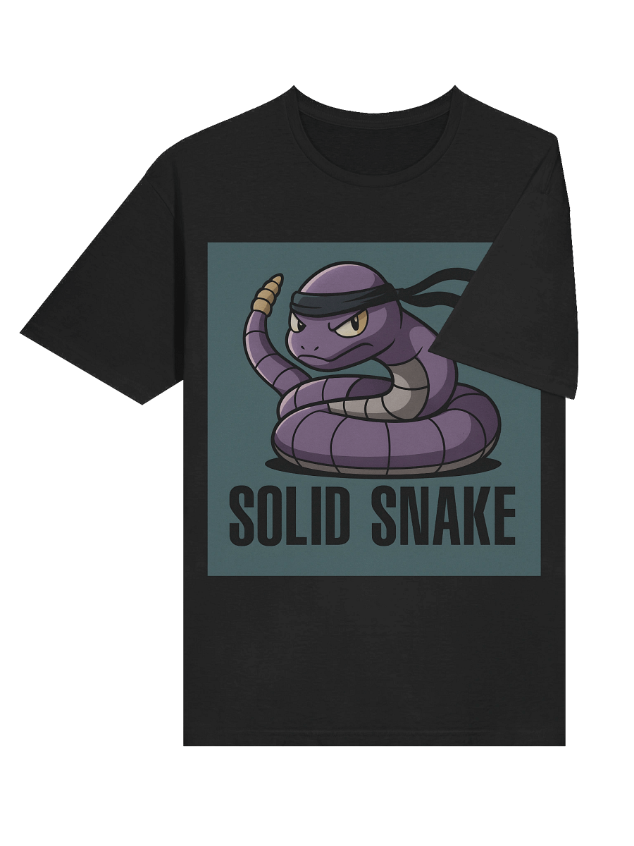 Ekans × Metal Gear Solid – “Solid Snake” Mashup Tee product image (81)