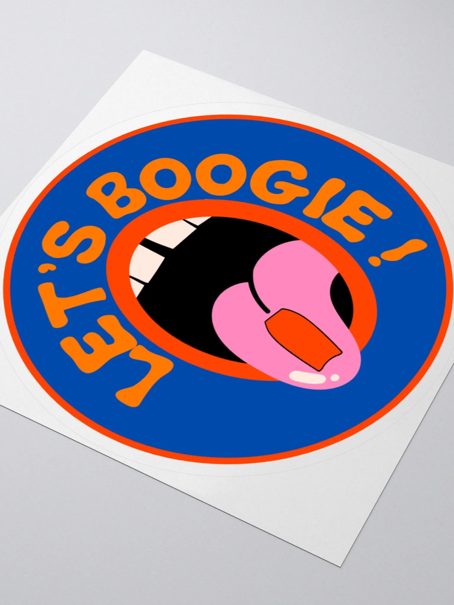 Let's Boogie Sticker product image (2)