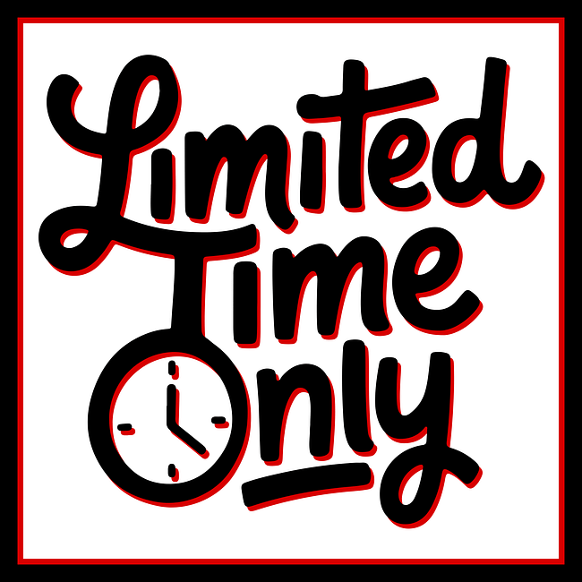 ✨Limited Time Only✨