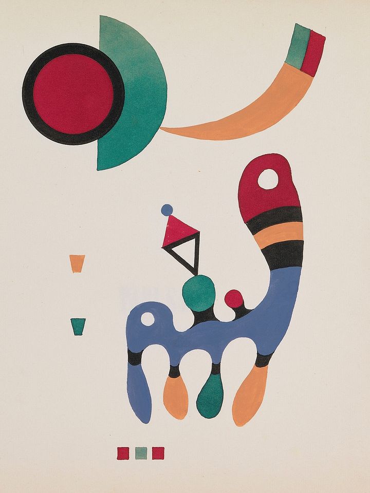 PDF, PNG - Coloring The Masters Kandinsky, Klee & Seiwert Coloring Book product image (2)