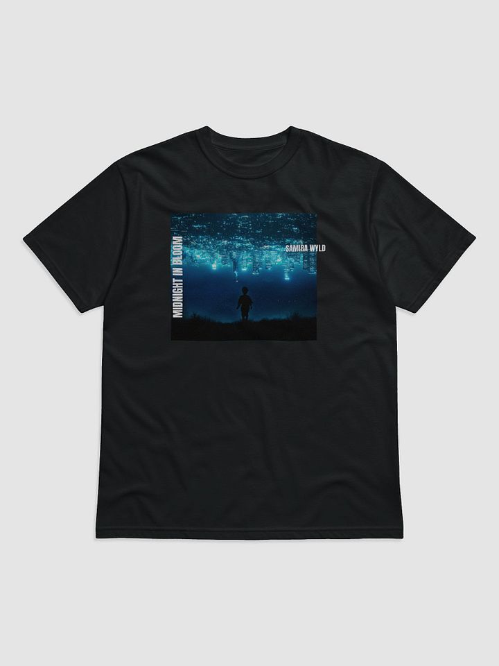 MIDNIGHT IN BLOOM (UNISEX) Organic cotton (Black) product image (2)