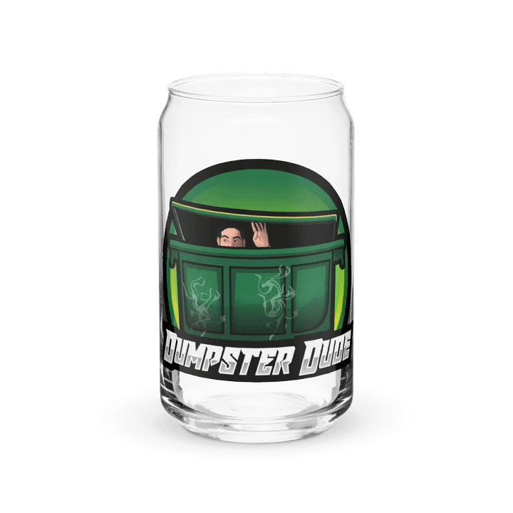 Dumpster Dude Can Glass product image (2)