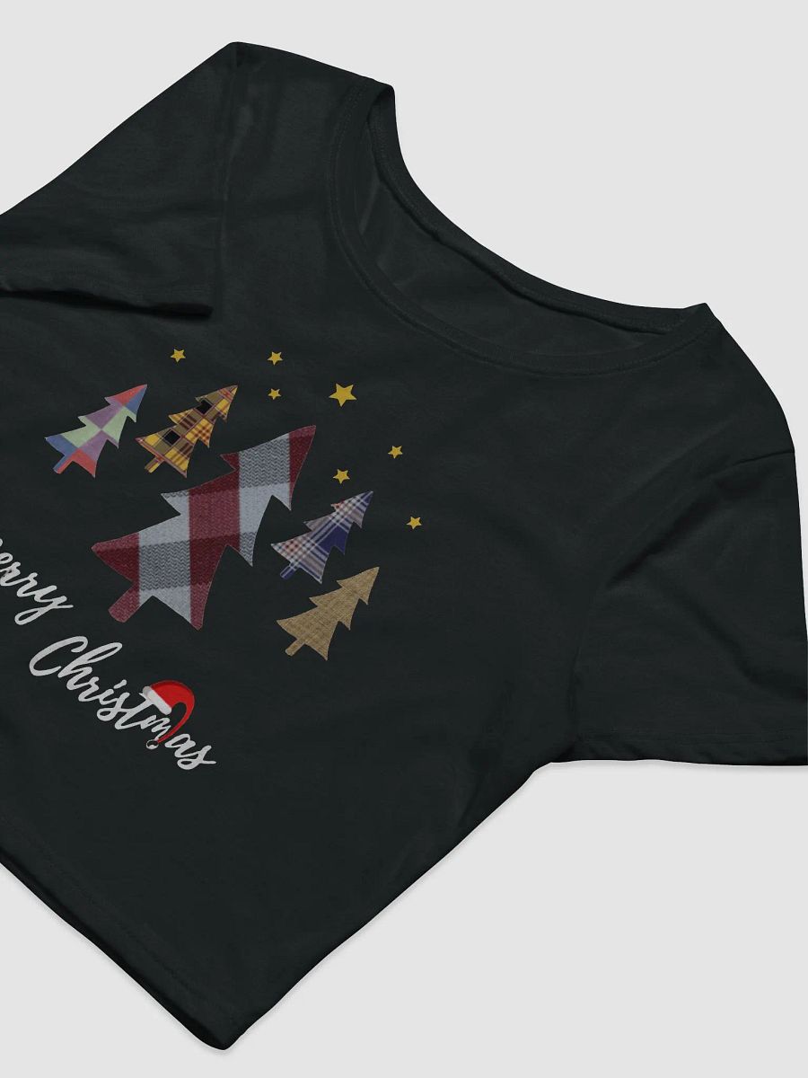 Happy Holidays in Christmas Women's Crop Baby Tee product image (5)