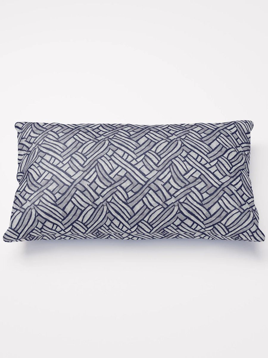 Grey Rectangles Pillow product image (1)
