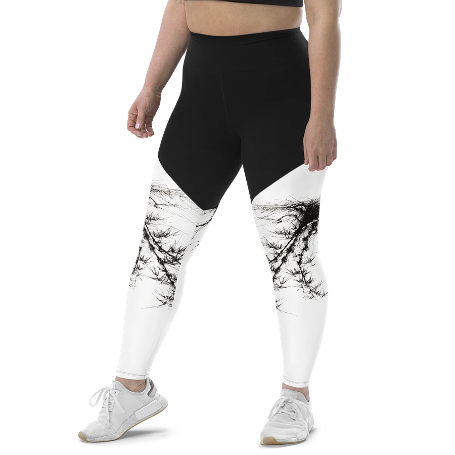 Bamboo Root All-Over Print Sports Leggings product image (25)