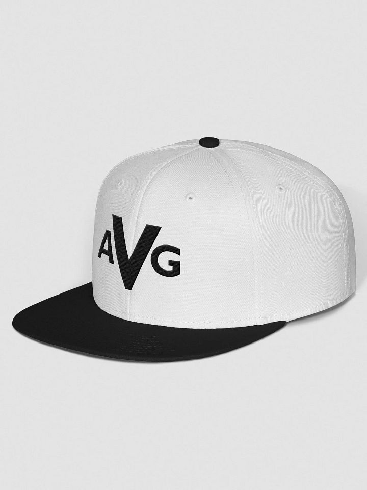 *OG LOGO* PerfectlyAVG Snapback Cap - White product image (2)