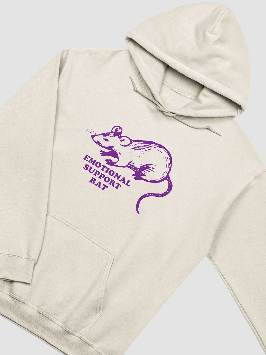 Emotional support rat Hoodie product image (3)