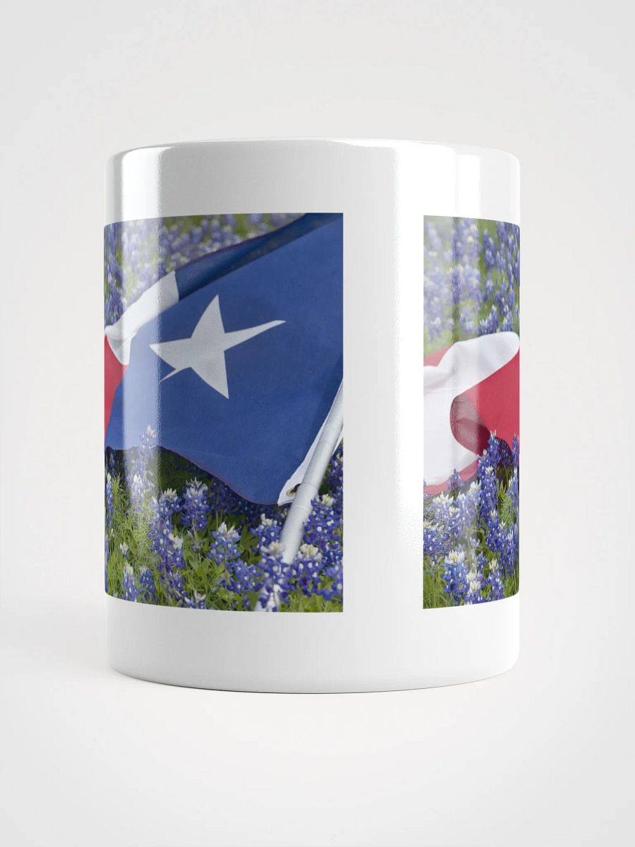 Lone Star Bloom – Texas Flag & Bluebonnets Mug product image (14)