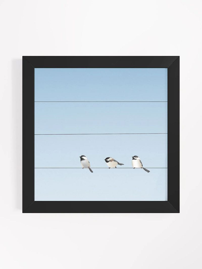 Three Birds on a Wire