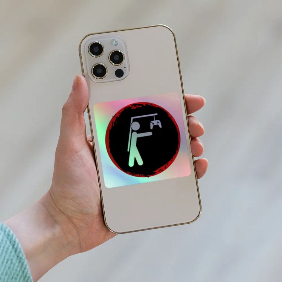 Gamer's Struggle Holographic Sticker Pack product image (8)