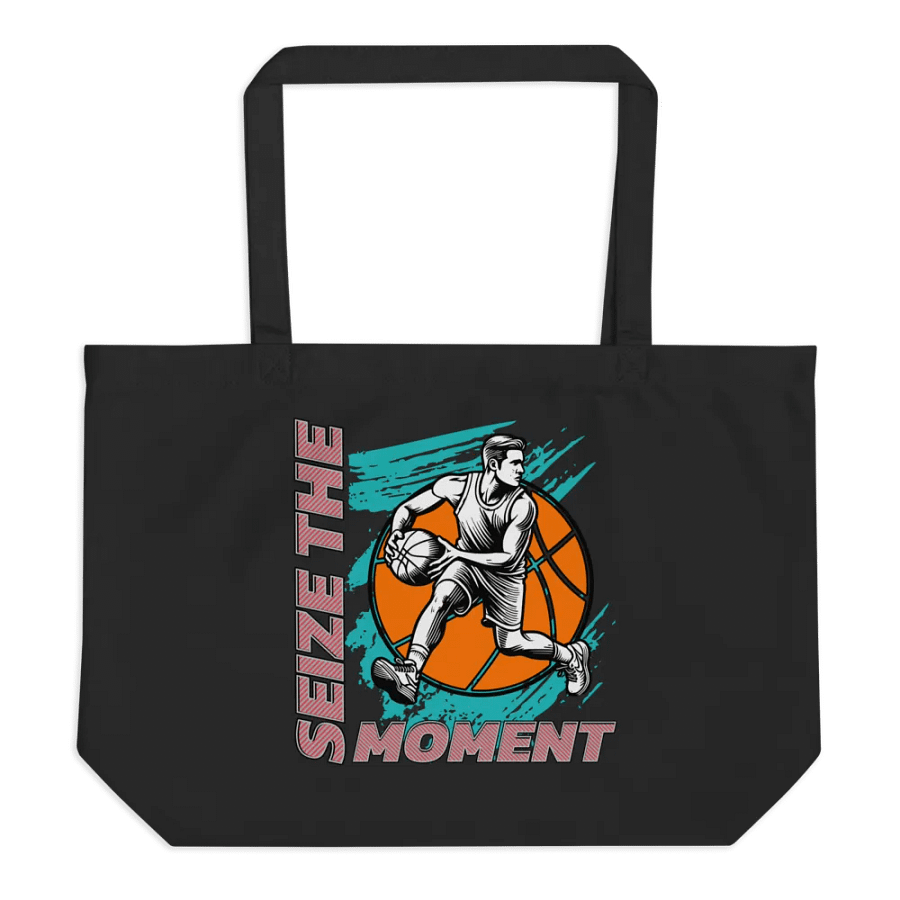 Seize the Moment Basketball Player Tote product image (1)
