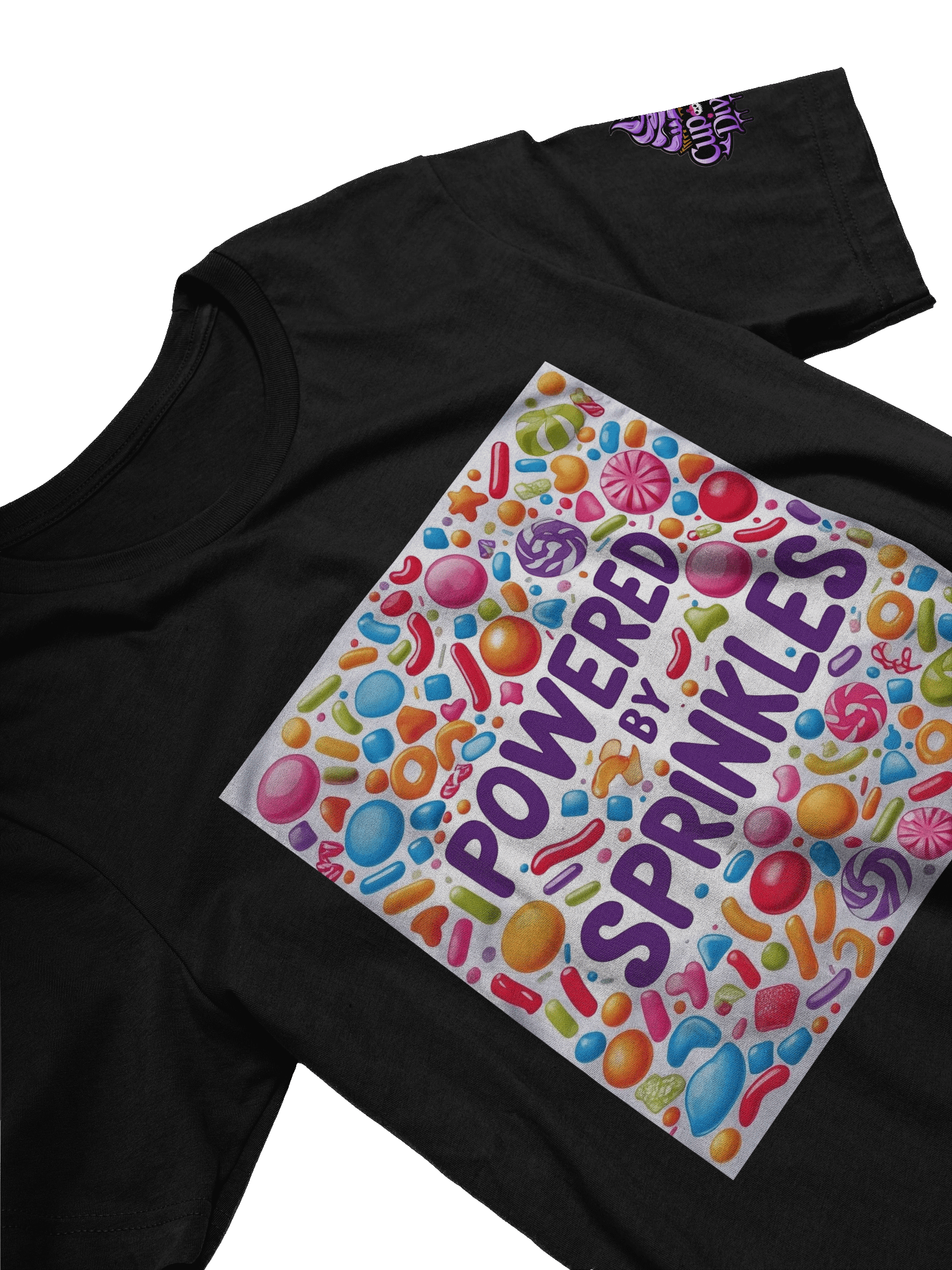 powered by sprinkles cupcake tee product image (28)