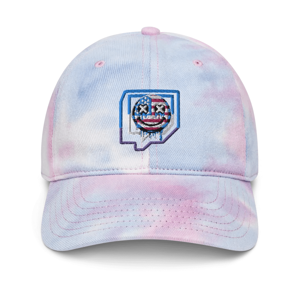 Shxnes Embroidered Tie Dye Hat product image (1)