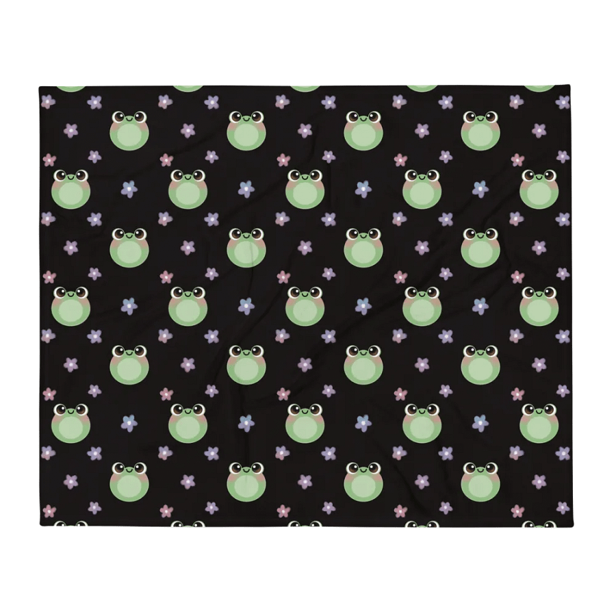 Froggy Throw Blanket product image (2)