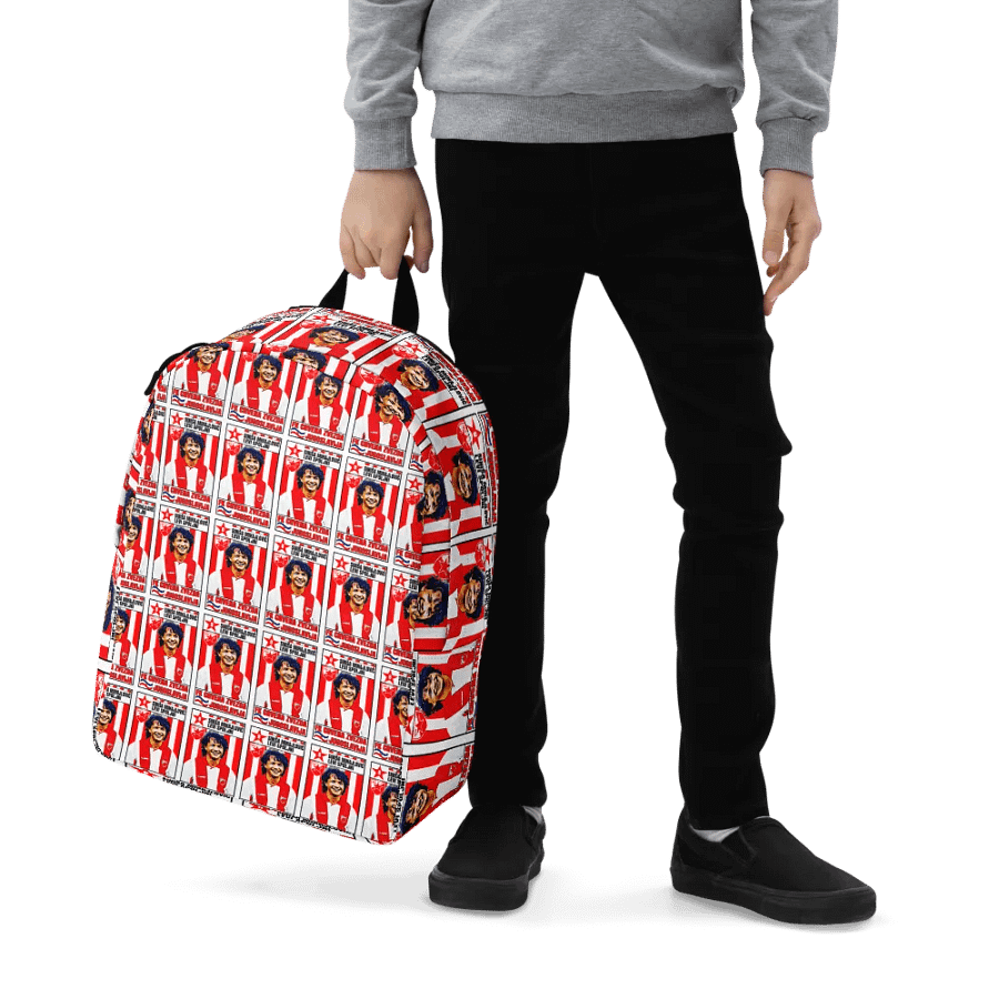 Siniša Mihajlović (FK Crvena Zvezda) #2 All-Over Print Minimalist Backpack product image (3)