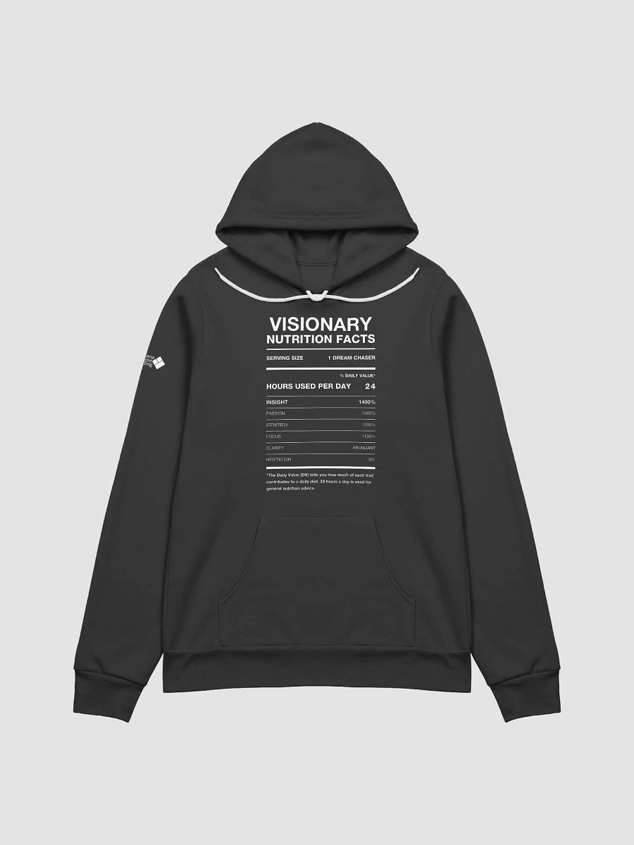 VISIONARY Nutrition Facts Comfort Hoodie product image (1)
