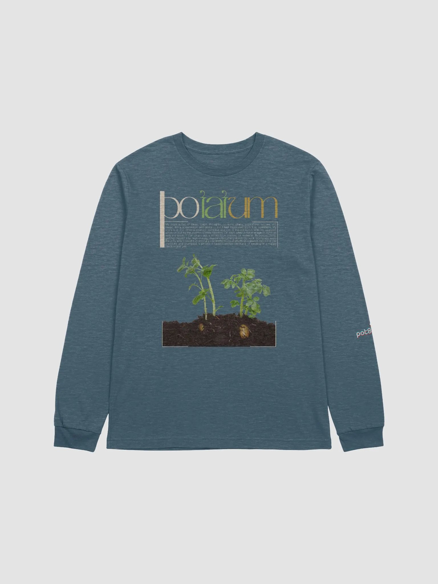 POTATUM SPROUT supersoft long sleeve tee product image (1)