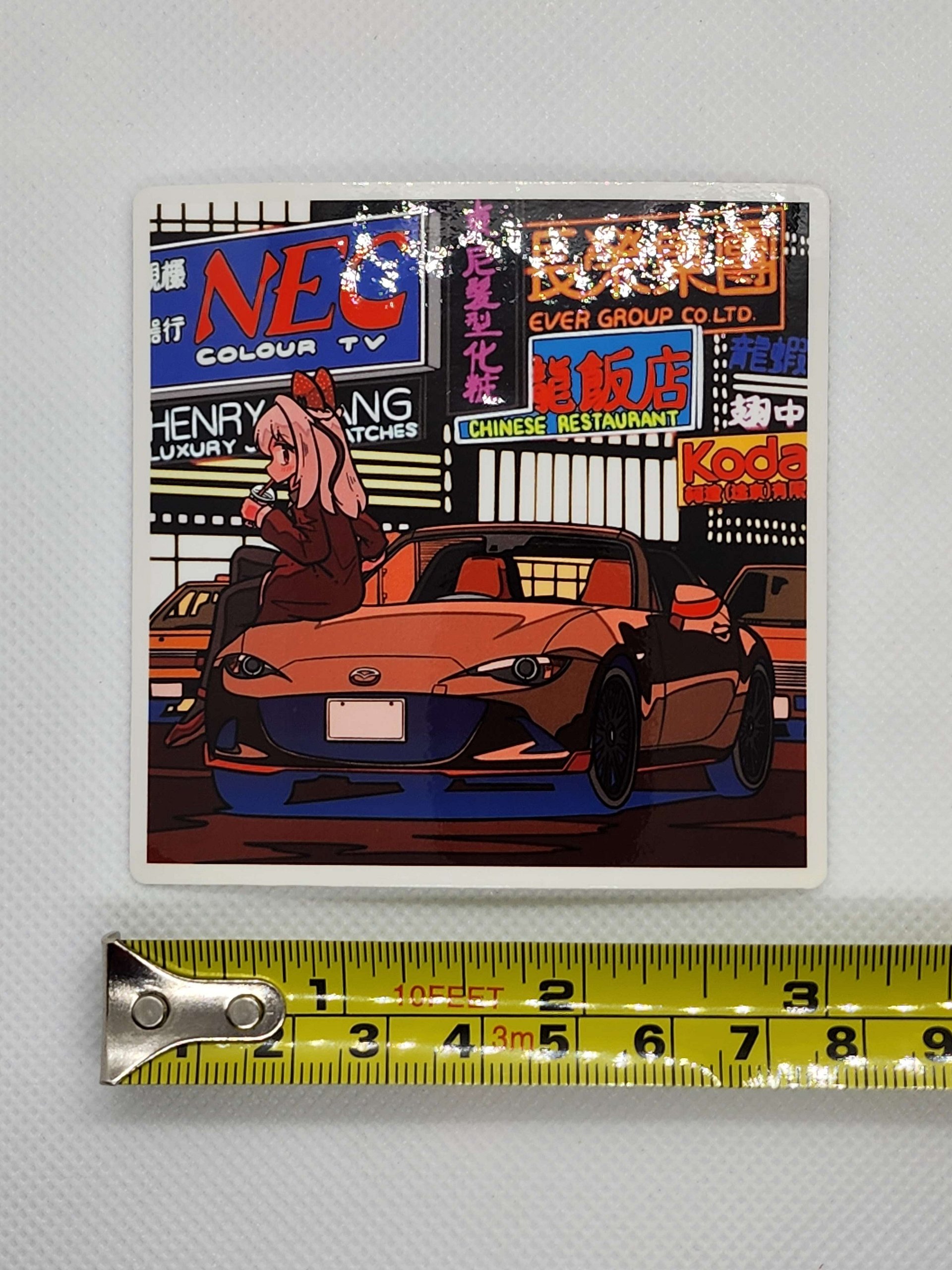 Augi Miata Neon City Sticker product image (3)