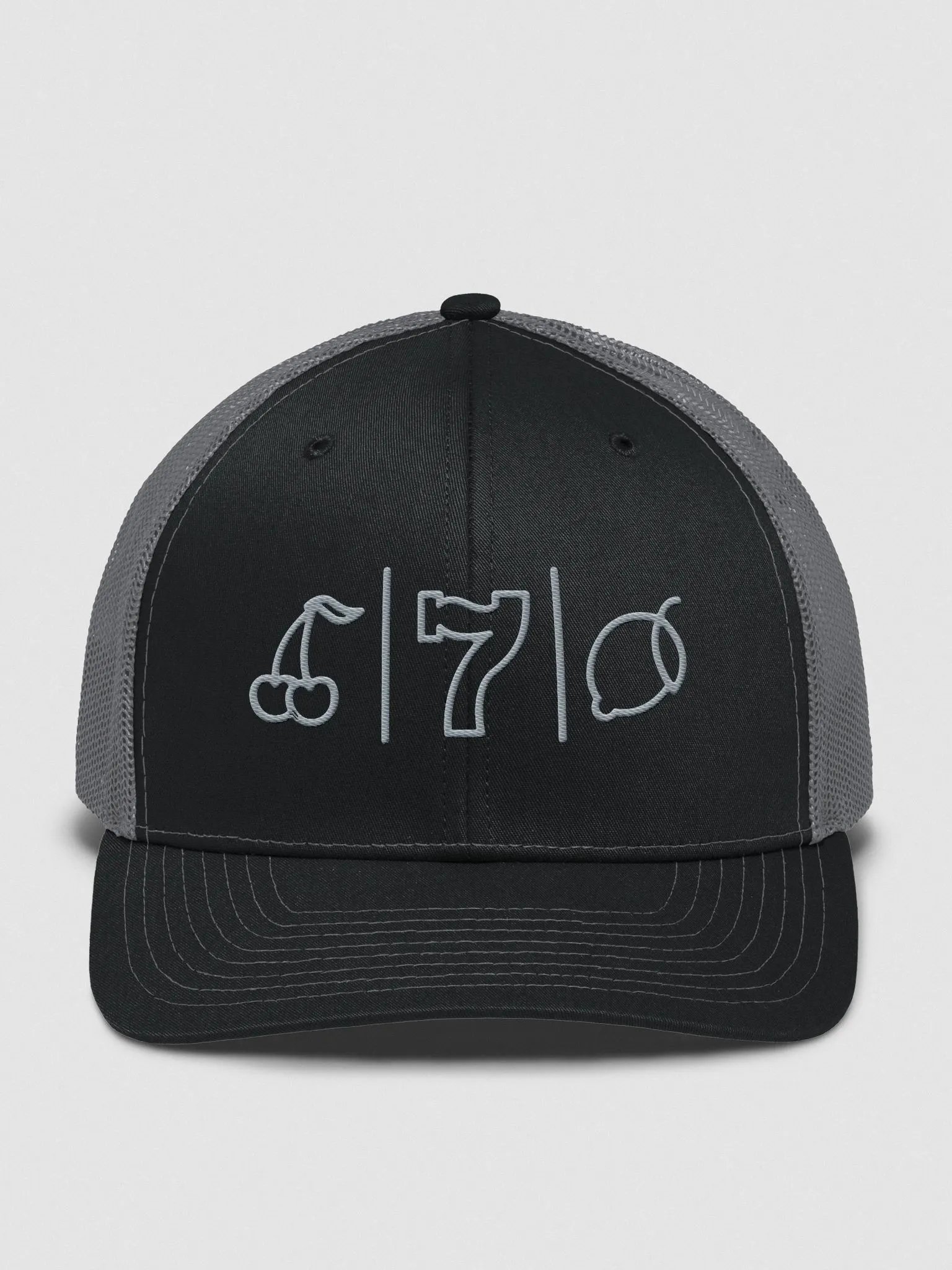 Cdog Spins Trucker Hat Black/Grey/Grey product image (1)