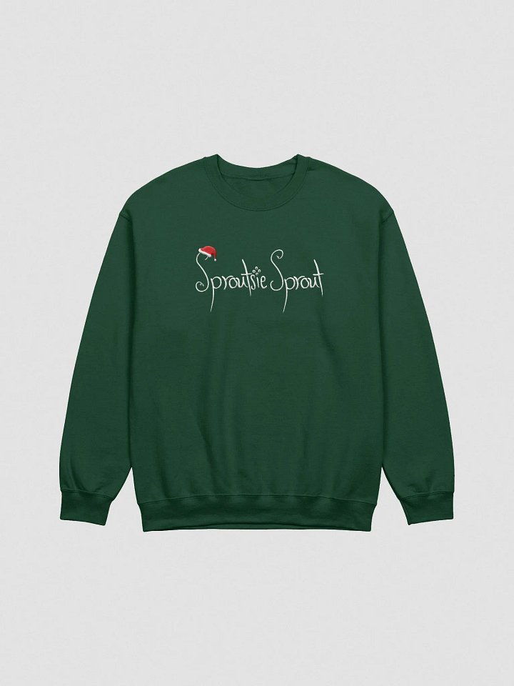 Santa Hat Logo- Embroidered Crewneck Sweatshirt product image (5)
