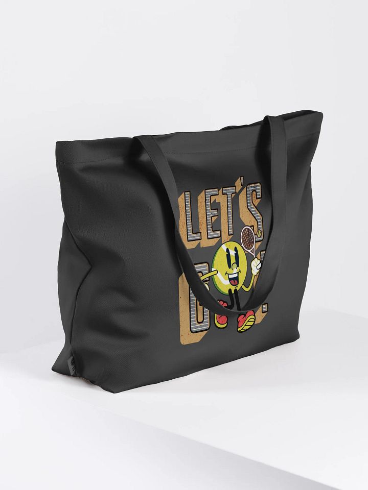 Lets Go Mascot Tennis Playful Ball Eco Tote product image (4)