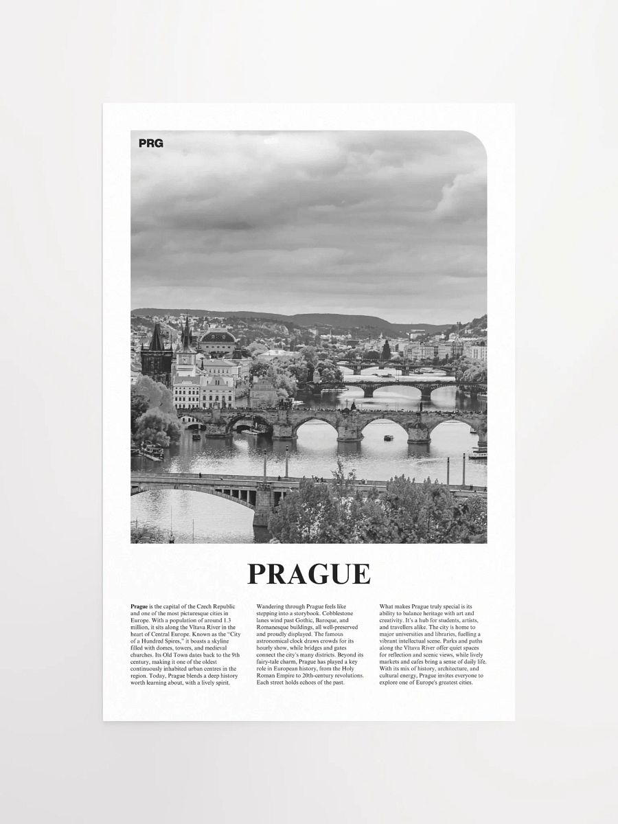 Prague 04 Newspaper Poster product image (11)