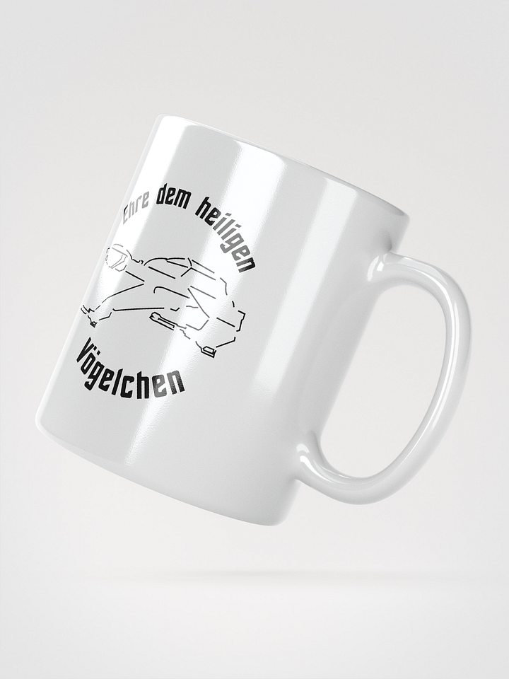 Ehre dem Vögelchen - Tasse weiß product image (2)