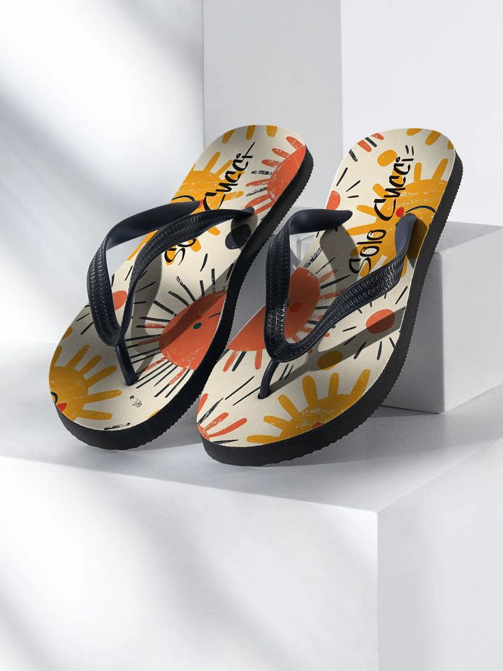Sunny Bliss Sublimation Flip-Flops product image (1)