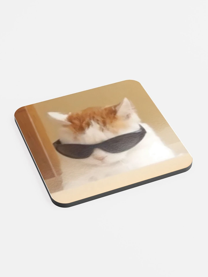 Glossed Cork Coaster: Meme Cats product image (2)