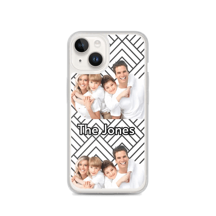 Family Embrace Geometric iPhone® Case product image (4)